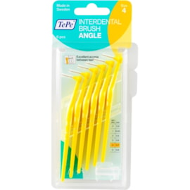 Tepe Id Yellow Brushes 6's (114052)