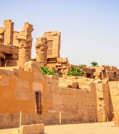 Ancient ruins in Luxor, Egypt