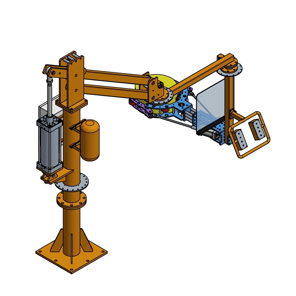 OEM Pneumatic Assist Manipulator Barrel Handling Production Line ...