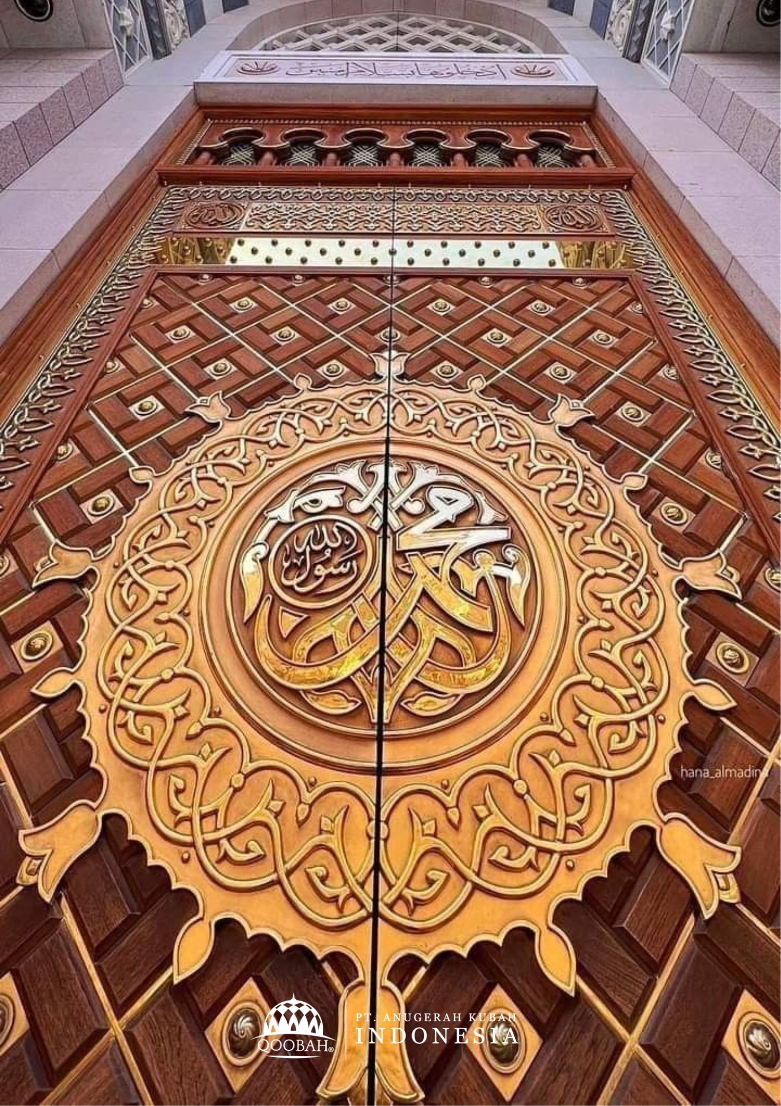 pengrajin pintu nabawi