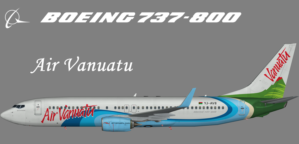 Air Vanuatu Boeing 737-800 – Nils