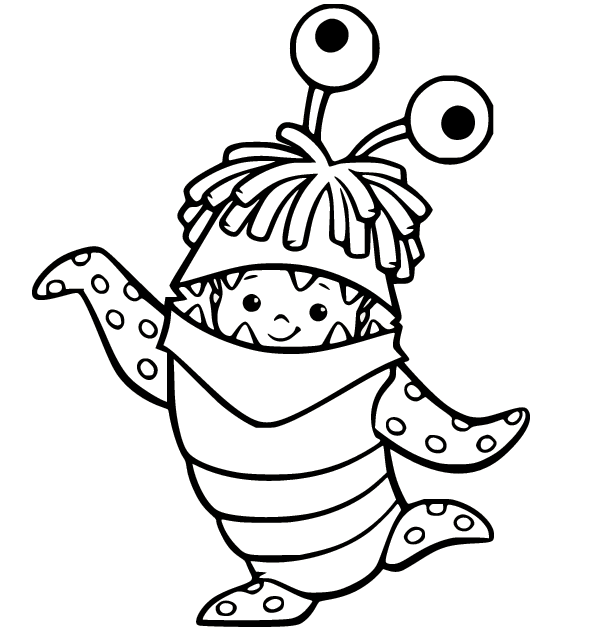 Monsters Inc Coloring Pages Printable for Free Download