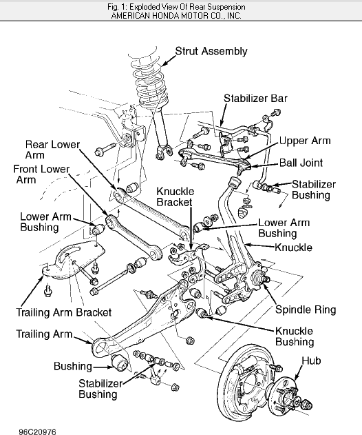 I need to replace the rear rotors on my 1996 Honda Accord EXL, 4 ...