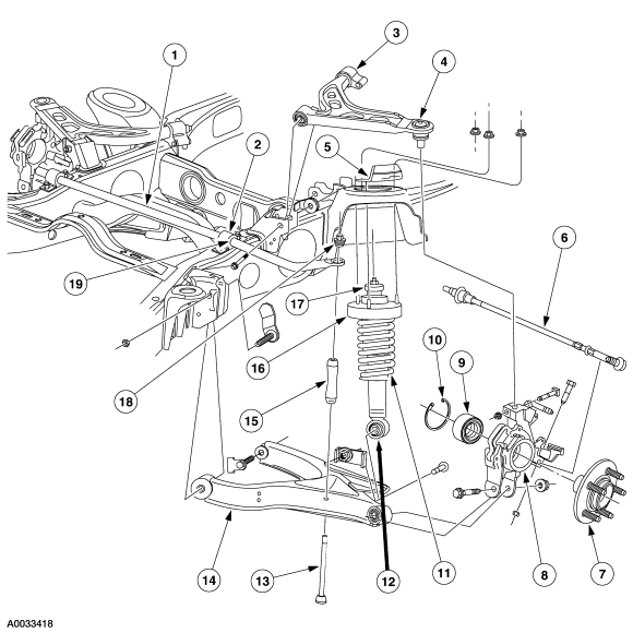 Q&A: Rear Suspension Diagrams for Ford Explorer, Crown Victoria ...