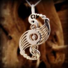 Galactic Harmony Pendant Silver