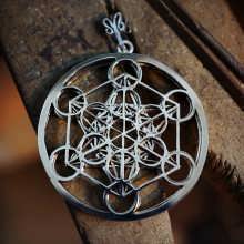 Cubo Metatron Plata