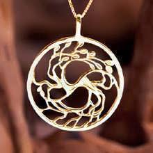 Tree of Love Gold Pendant