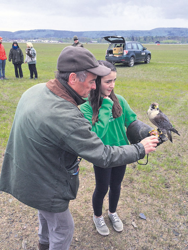 RMS take field trip to airfield