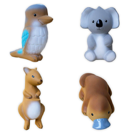 Set of 4 Tikiri Aussie Animals