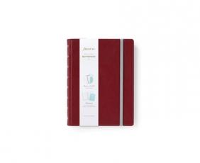 Filofax Notebook Burgundy linjerad