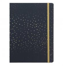 Filofax Notebook A5 Confetti Charcoal