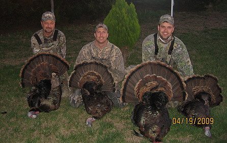 The Trophy Room - 2009 Results - Spring Turkey