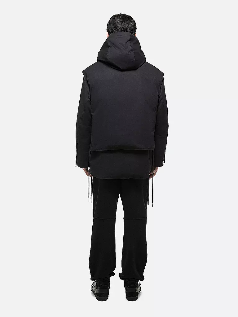 HELMUT LANG | Daunenparka ARCTIC LAYERED JACKET | schwarz