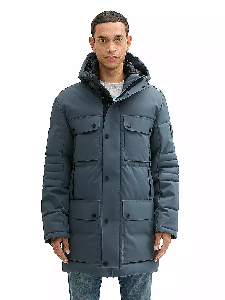 TOM TAILOR | Parka | schwarz