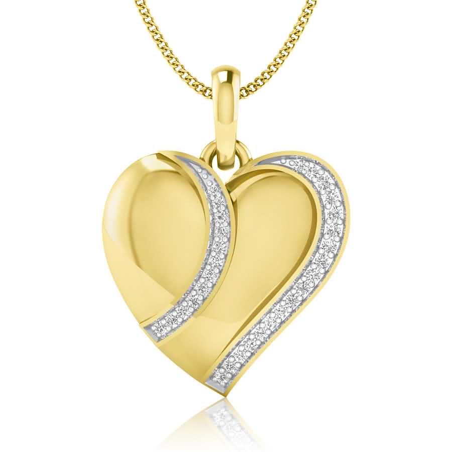 Heart Slayer Diamond Pendant