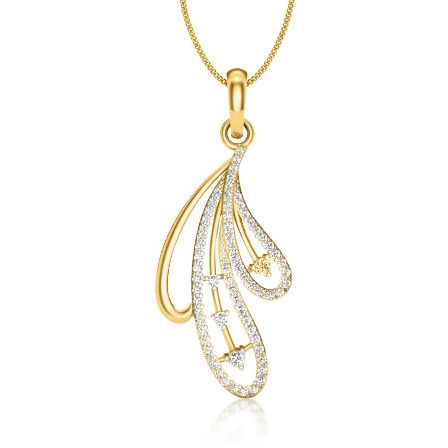 Touch Of Glow Diamond Pendant