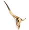 Texas Longhorn Steer Skull Rustic Lodge Reproduction Wall Mount Sculpture | Kathy Kuo Home