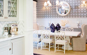 Coastal Dining Room | Kathy Kuo Home