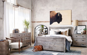 Masculine Bedroom | Kathy Kuo Home