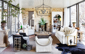 Rustic and Refined | Kathy Kuo Home