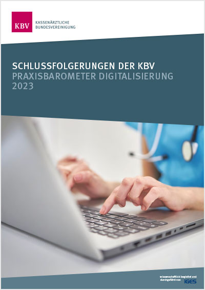 Titelseite des Praxisbarometers Digitalisierung