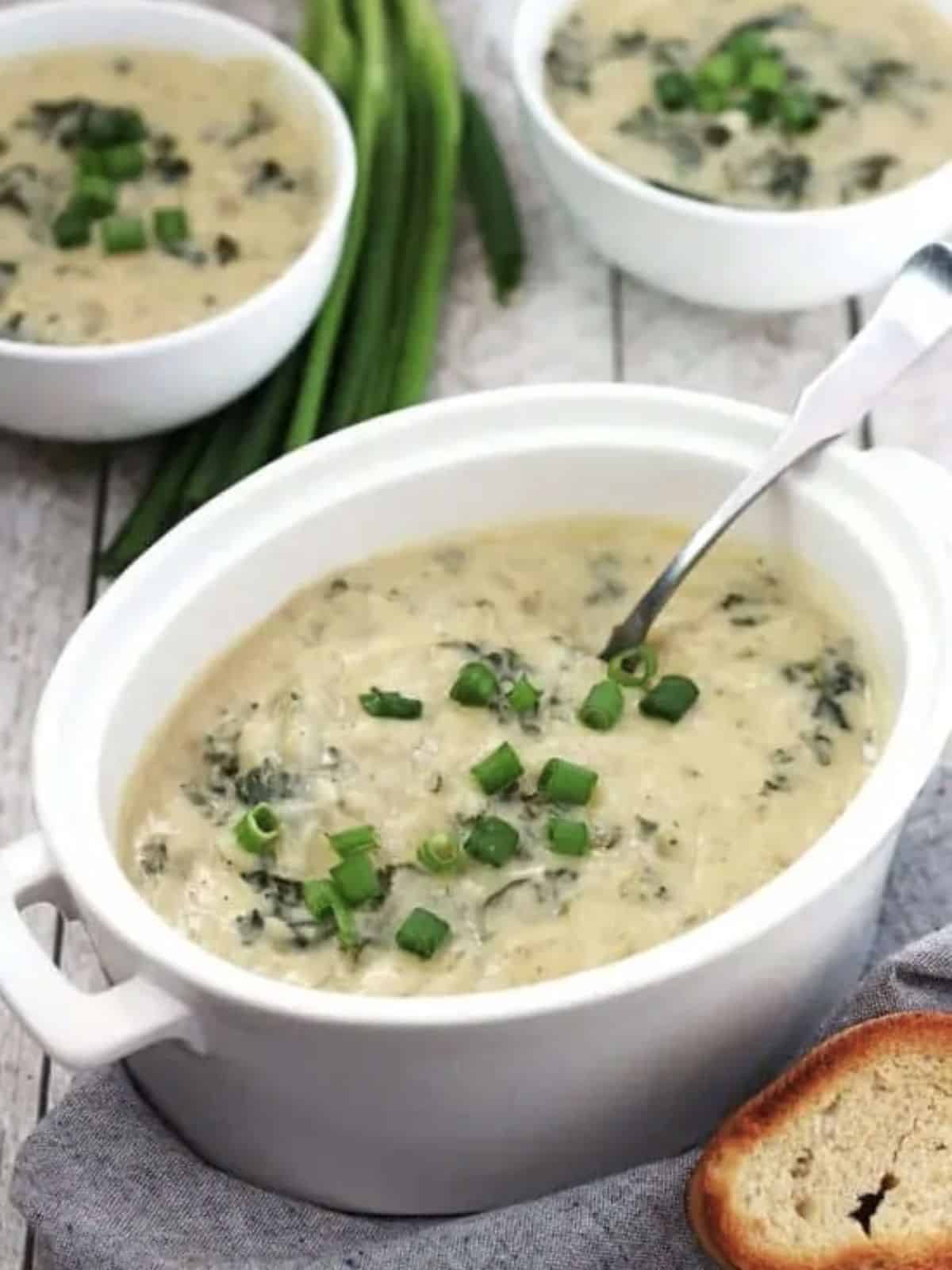 Colcannon soup.