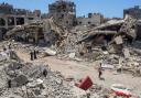 Destruction in the wake of an earlier Israeli air and ground offensive in Jebaliya (Enas Rami/AP)