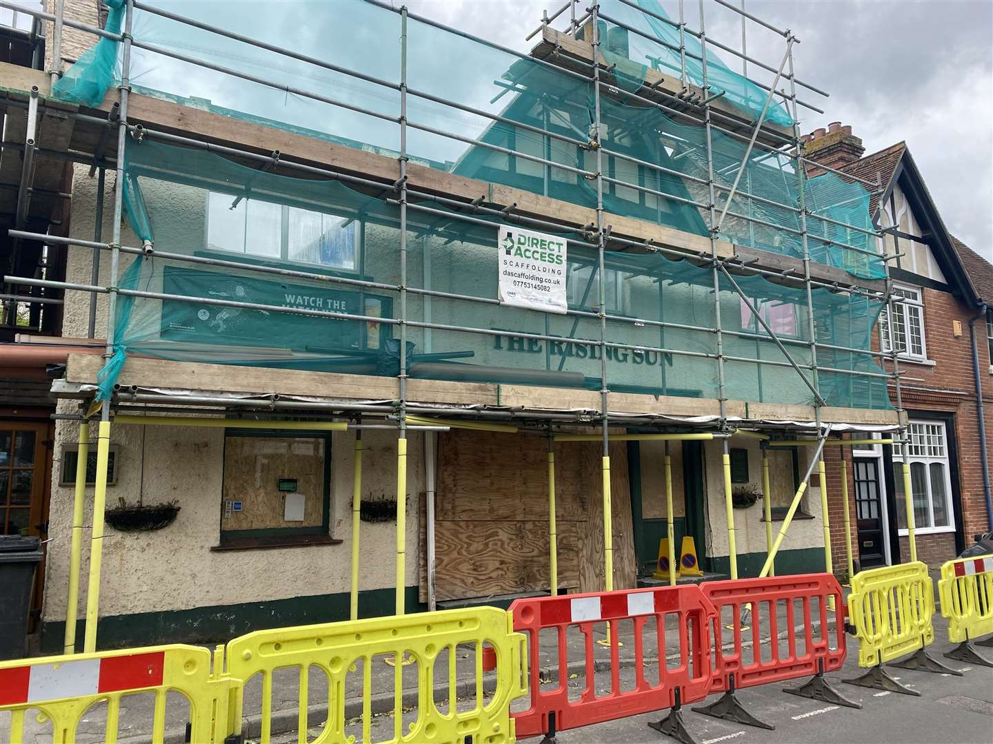 The Rising Sun in East Malling shut to pub goers following Covid-19 test results for the landlord and his wife