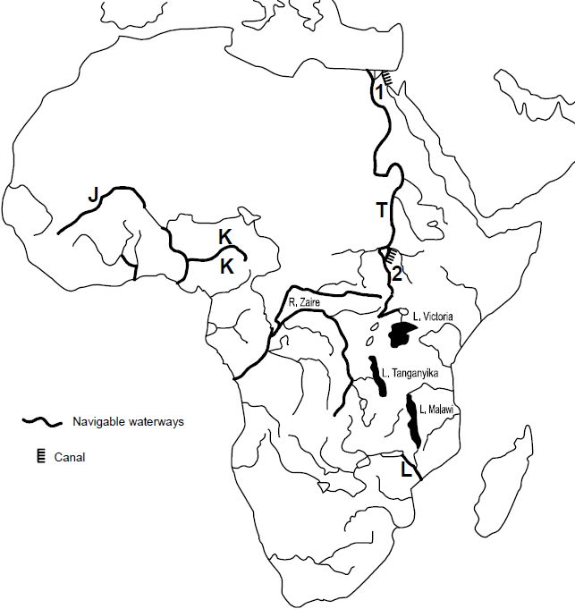 Draw a sketch map of Ghana. On the sketch map mark and label. i) Accra ...