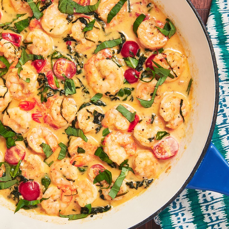 Tuscan Butter Shrimp Keto Recipe