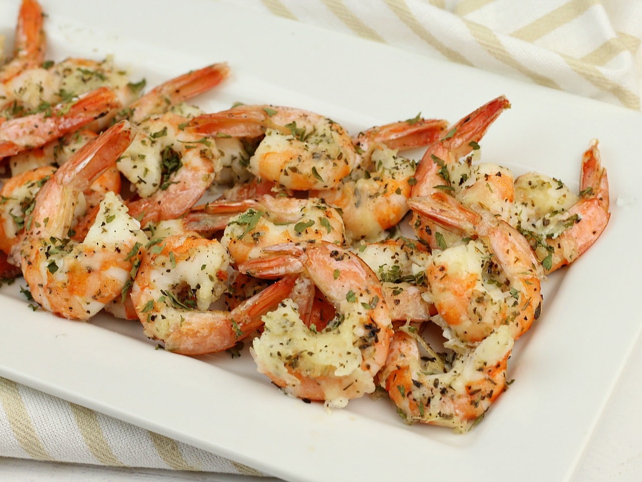 Garlic Parmesan Shrimp Low Carb Recipe