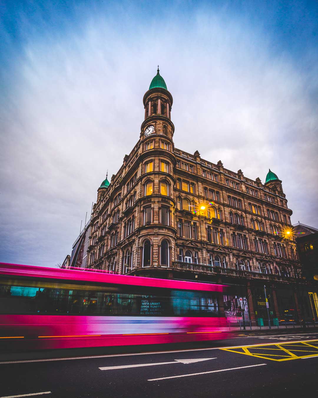 the robinson and cleaver building in belfast