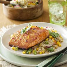 Chipotle-Orange-Glazed Salmon Recipe