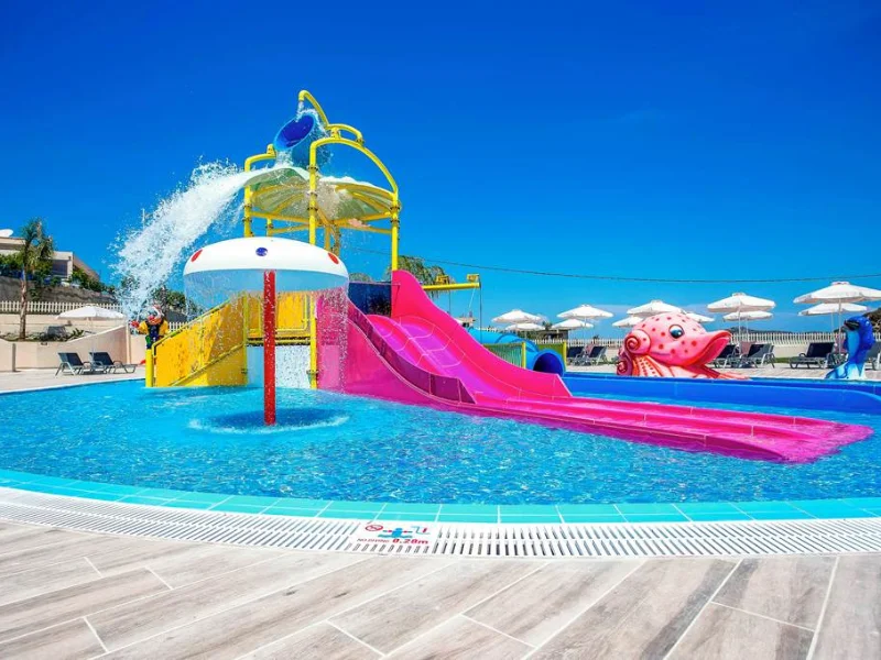 baby and toddler friendly hotel in greece with waterslides