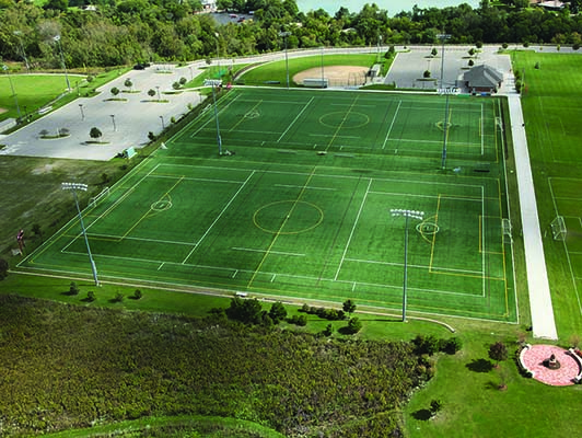 Loyola Academy Artificial Soccer Turf