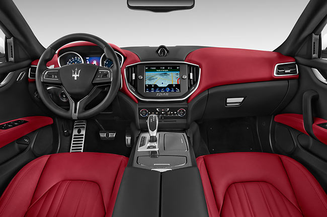 Maserati Ghibli Red Interior