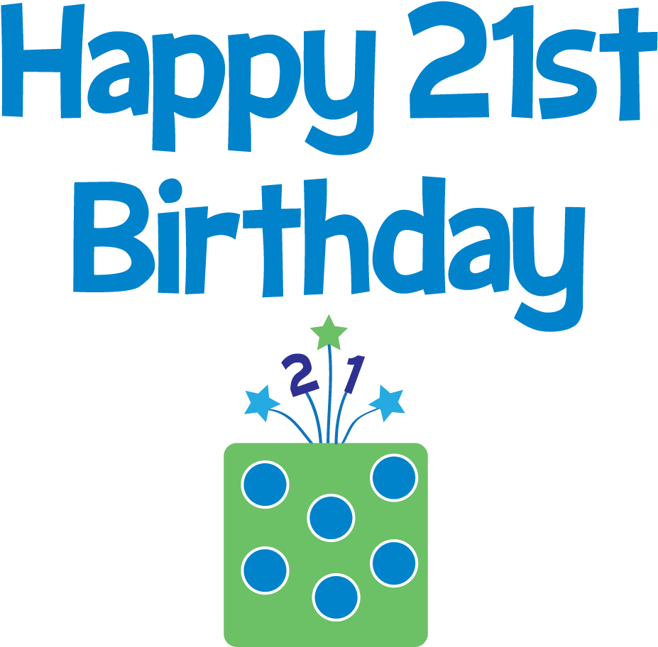 Printable 21st Birthday Cards