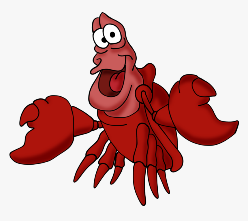 Little Mermaid Sebastian Png - Ariel Little Mermaid Fish, Transparent ...