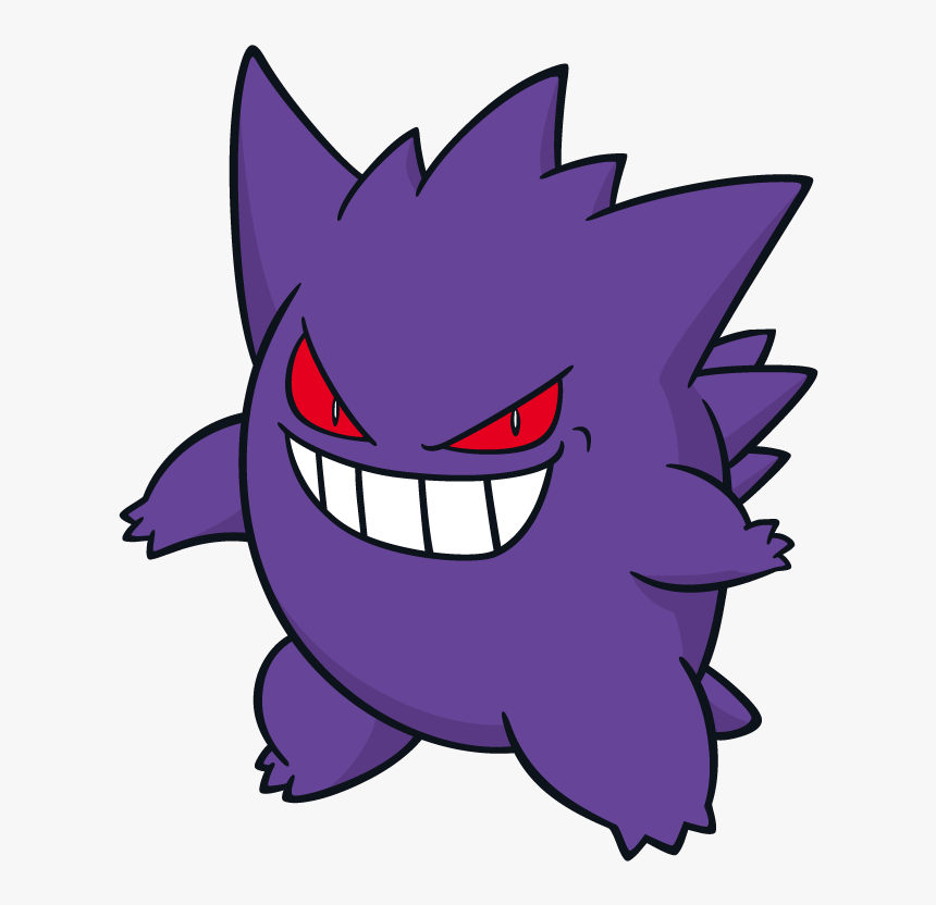 Gengar Pokemon Character Vector Art Gengar Png Transparent Png Kindpng ...