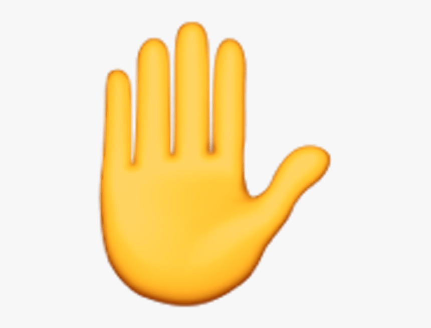 Single Hand - Boi Hand Emoji, HD Png Download, Free Download