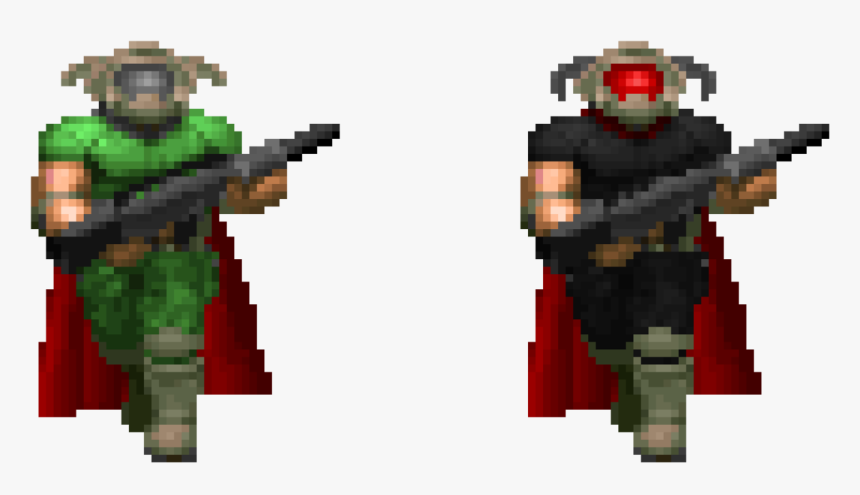 Transparent Doomguy Png Brutal Doom Doomguy Sprite Png Download | Sexiz Pix