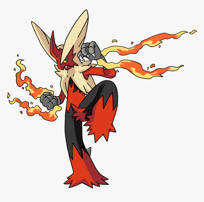 Pokemon Mega Blaziken Png, Transparent Png - kindpng