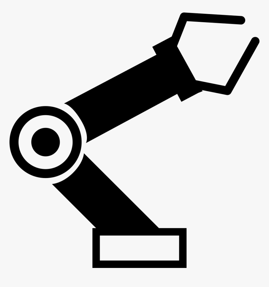 Robotic Arm - Robotic Arm Icon Png, Transparent Png, Free Download