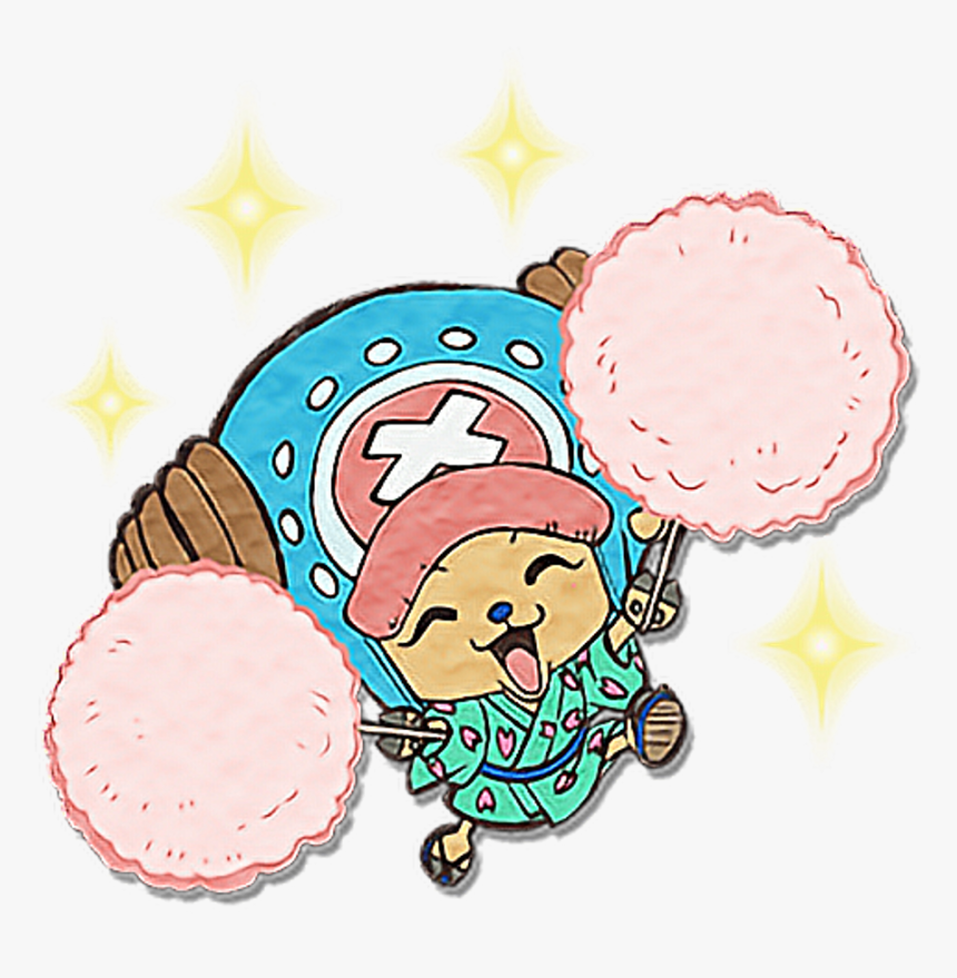 onepiece #chopper #cute #summer #happy #colorful - Chopper One Piece  Sticker, HD Png Download - kindpng