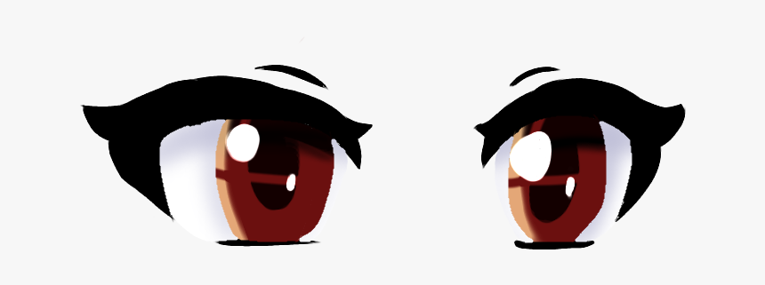 Wow These Look So Creepy 😂 - Gacha Life Eyes Outline, HD Png Download ...