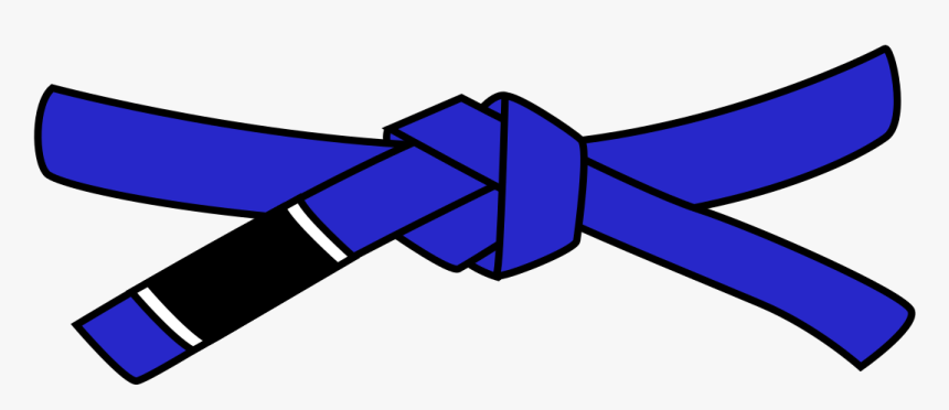 Jiu Jitsu Blue Belt, HD Png Download - kindpng