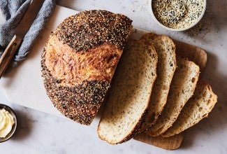 No-Knead Everything Bread