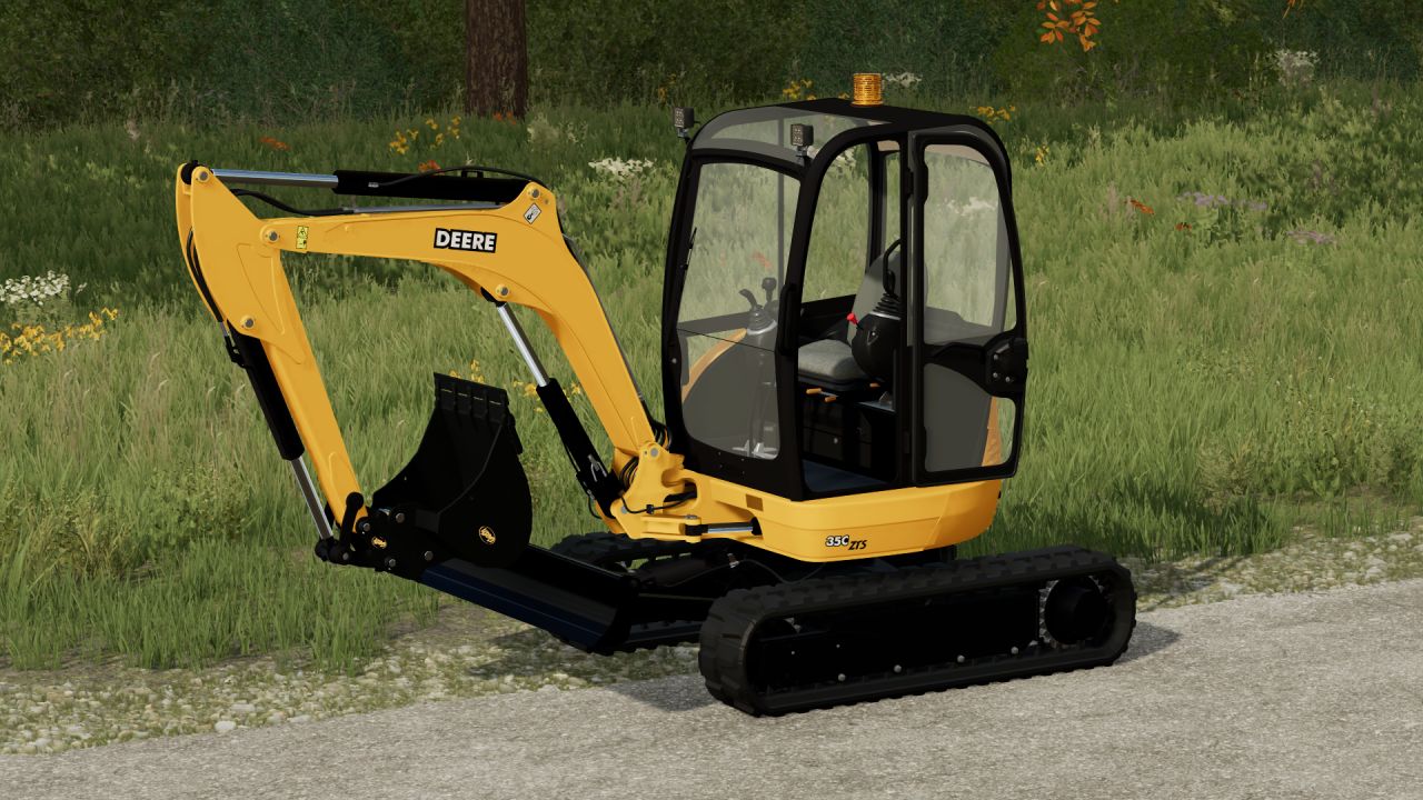 John Deere 35C ZTS Mini-Excavator