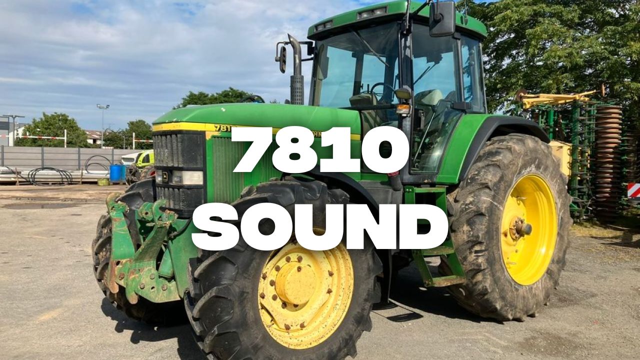 John Deere 7810 Engine Sound