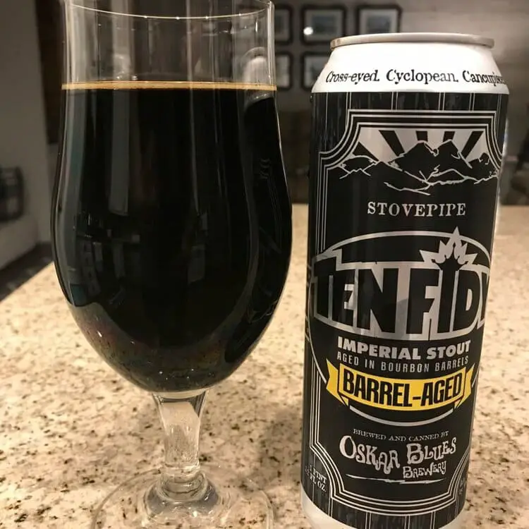 bourbon barrel aged ten fidy